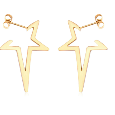 Stella Star Earrings - alliemdesignsboutique