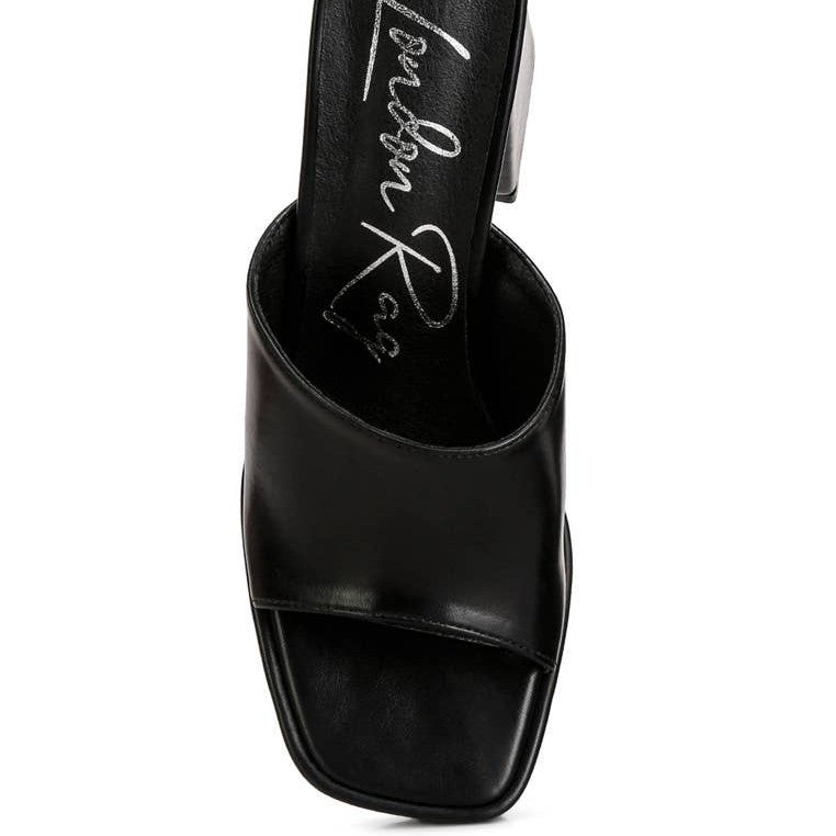 RagCompany - Flexes Flared Block Heel Sandals: US-10 / UK-8 / EU-41 / Taupe - alliemdesignsboutique