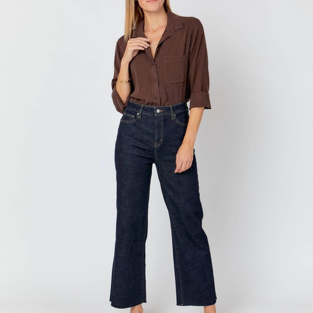 Oliver Logan - Aberdeen Ankle Crop High Rise Timbers : Standard / 27 - alliemdesignsboutique