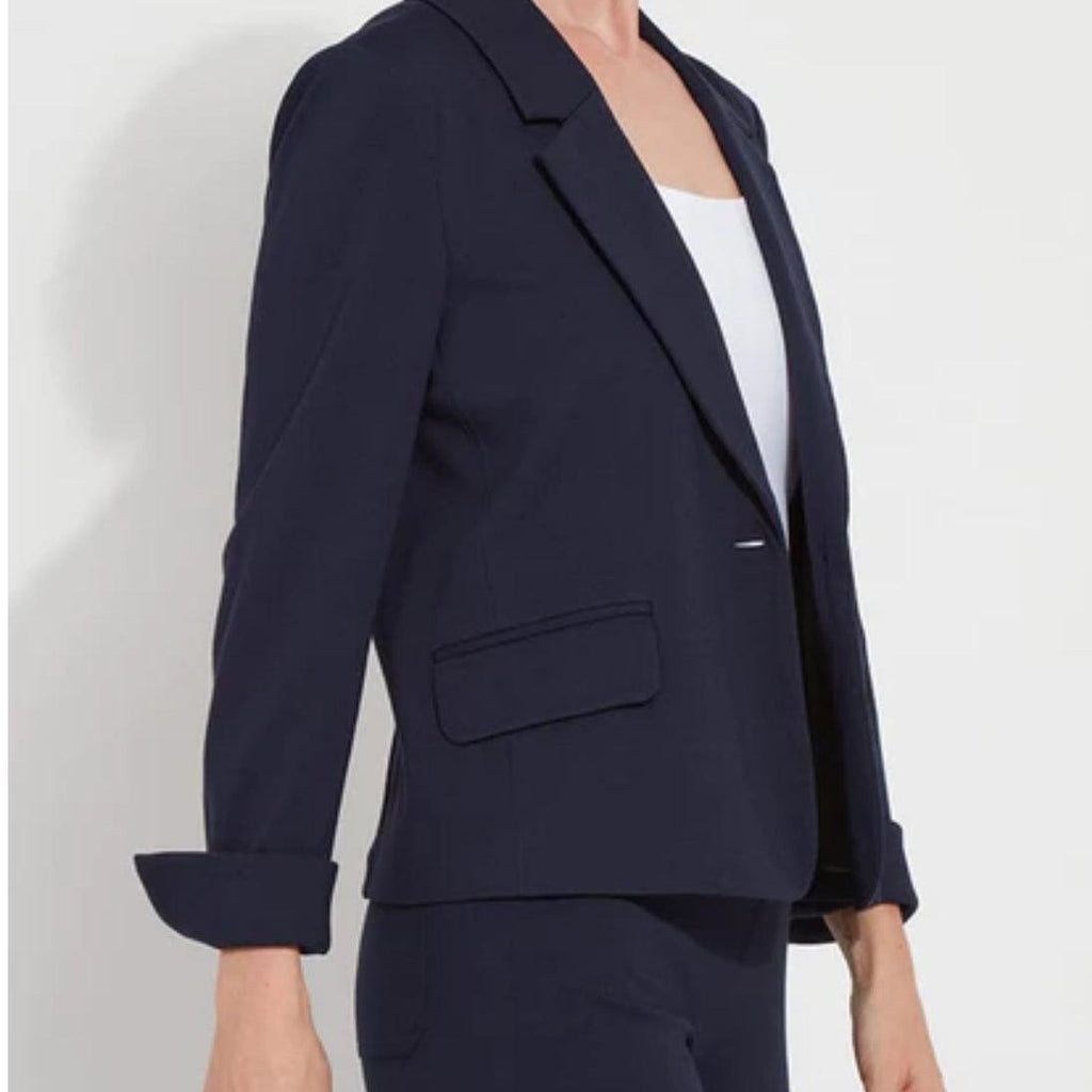 Raya Navy Blazer - alliemdesignsboutique