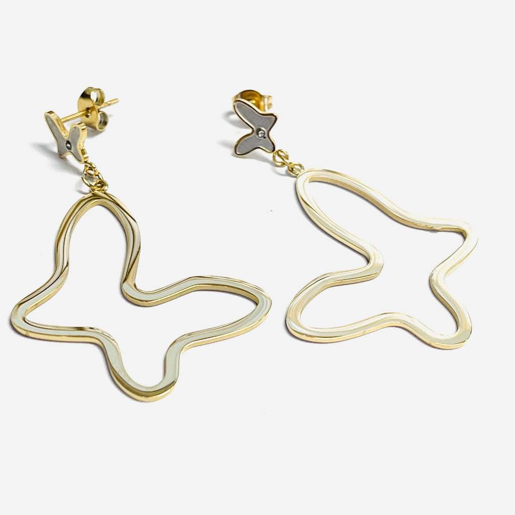 Mariposa Drop Earrings - alliemdesignsboutique