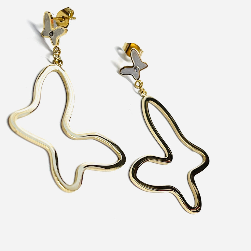 Mariposa Drop Earrings - alliemdesignsboutique