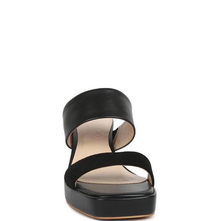 RagCompany - Eddlia Slip On Platform Sandals: 7US / BLACK - alliemdesignsboutique