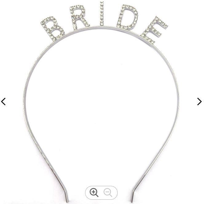 Bride Headband / Tiara - alliemdesignsboutique