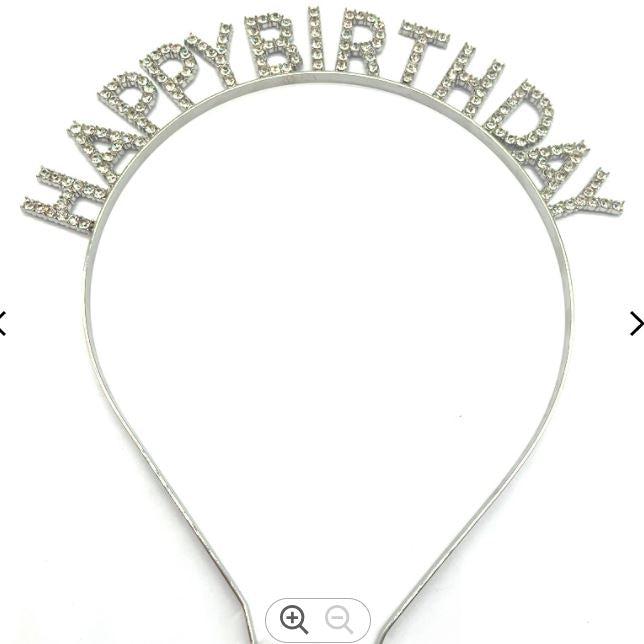 Happy Birthday Headband / Tiara - alliemdesignsboutique