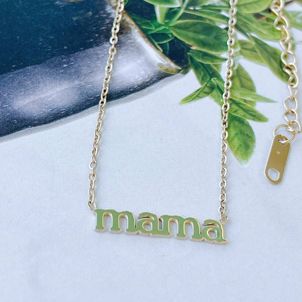 Mama Necklace - alliemdesignsboutique