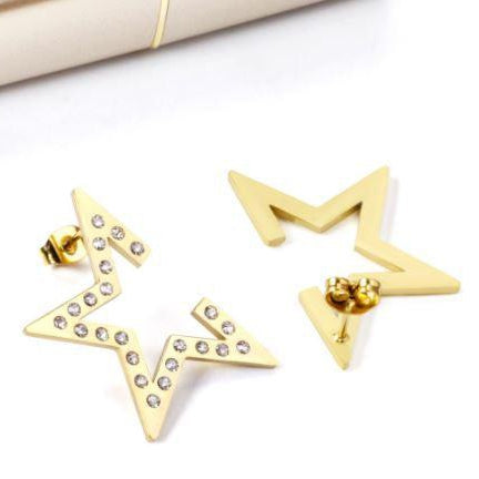 Glitz and Glamour Post Star Earrings - alliemdesignsboutique